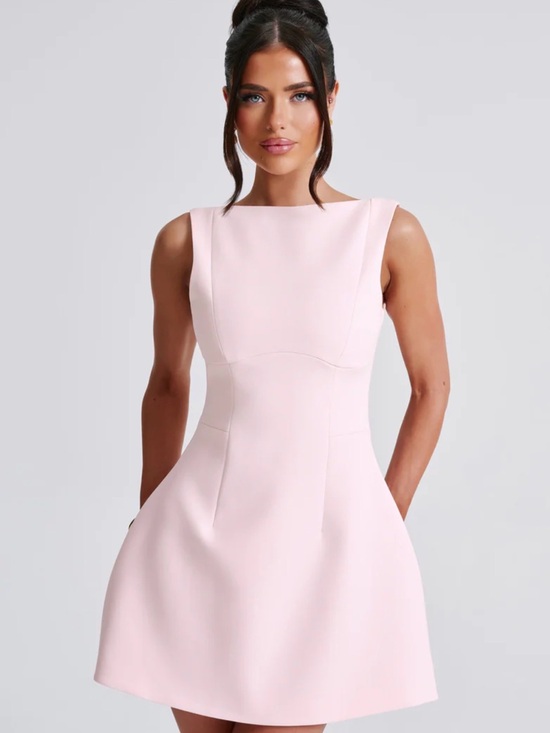 BabyBoo Dresses & Skirts - BabyBoo Alana Mini Dress in Blush L (NWT)